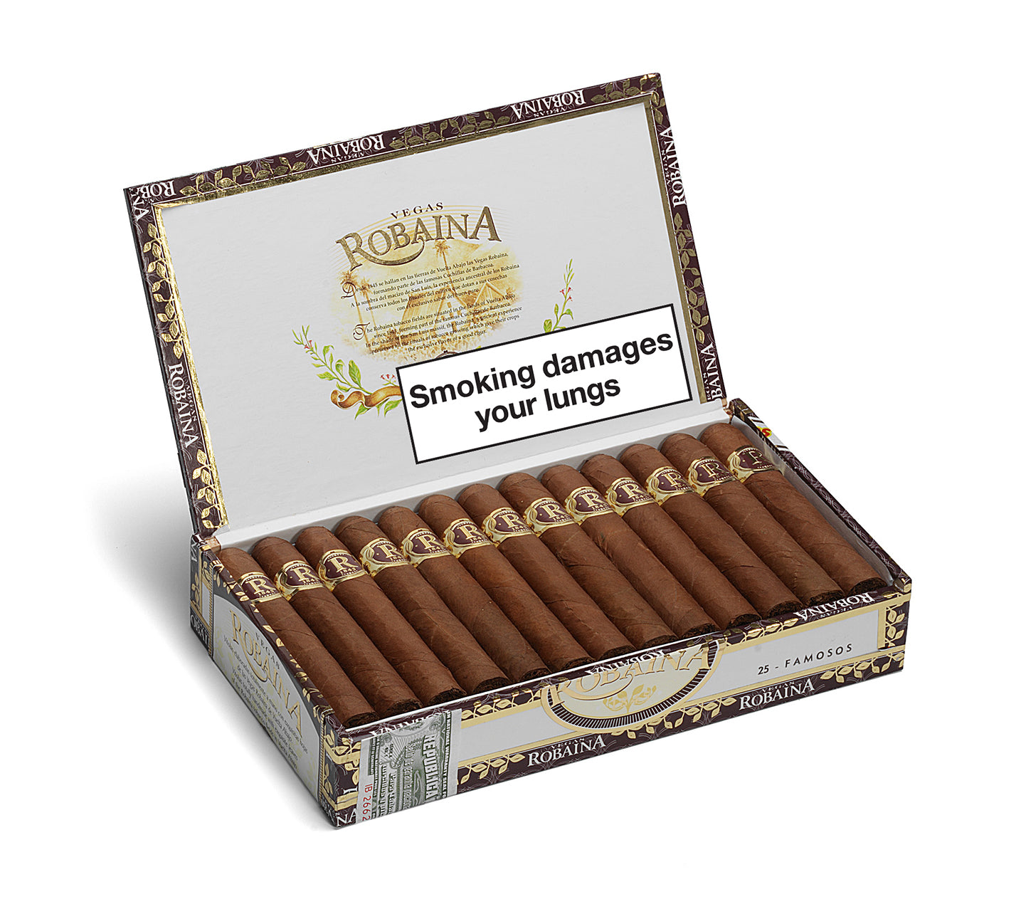 Vegas Robaina Famosos Box of 25